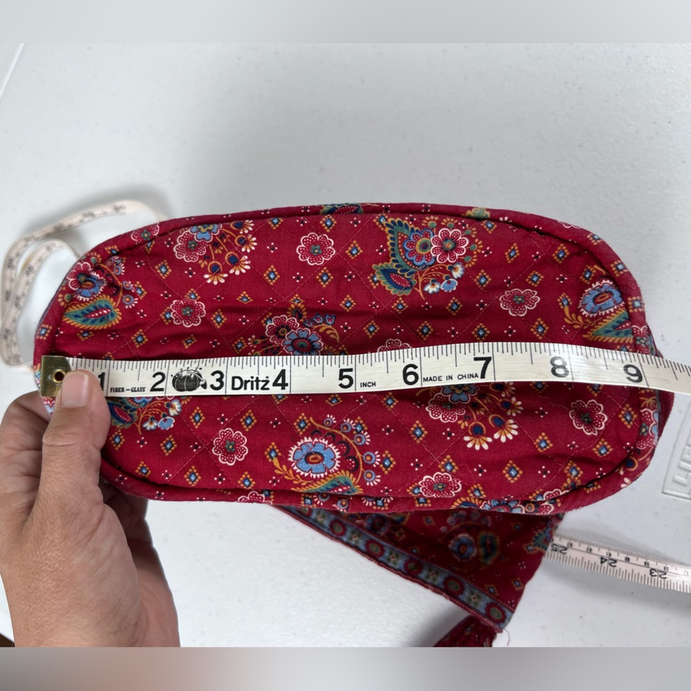 Red Quilted Tote - Picture 6 of 8